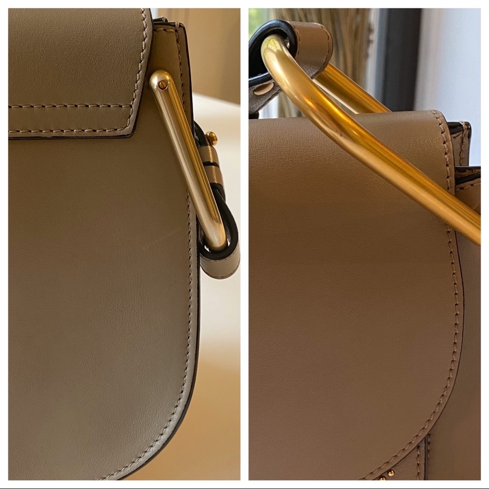 Chloe Hudson Small Studded Leather Shoulder Bag - Picture 4 of 9